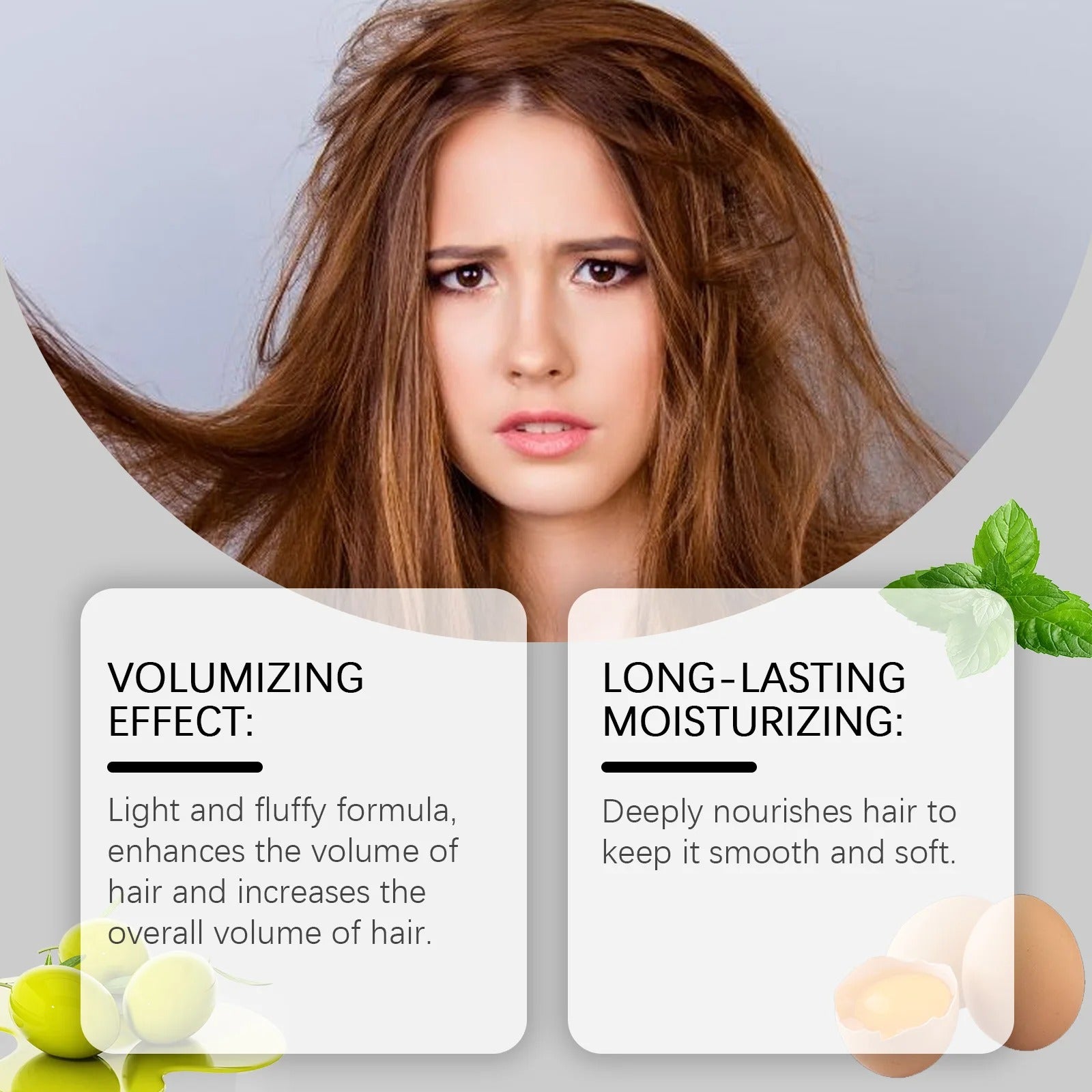 Egg Hair Oil Deep Repair Treatment