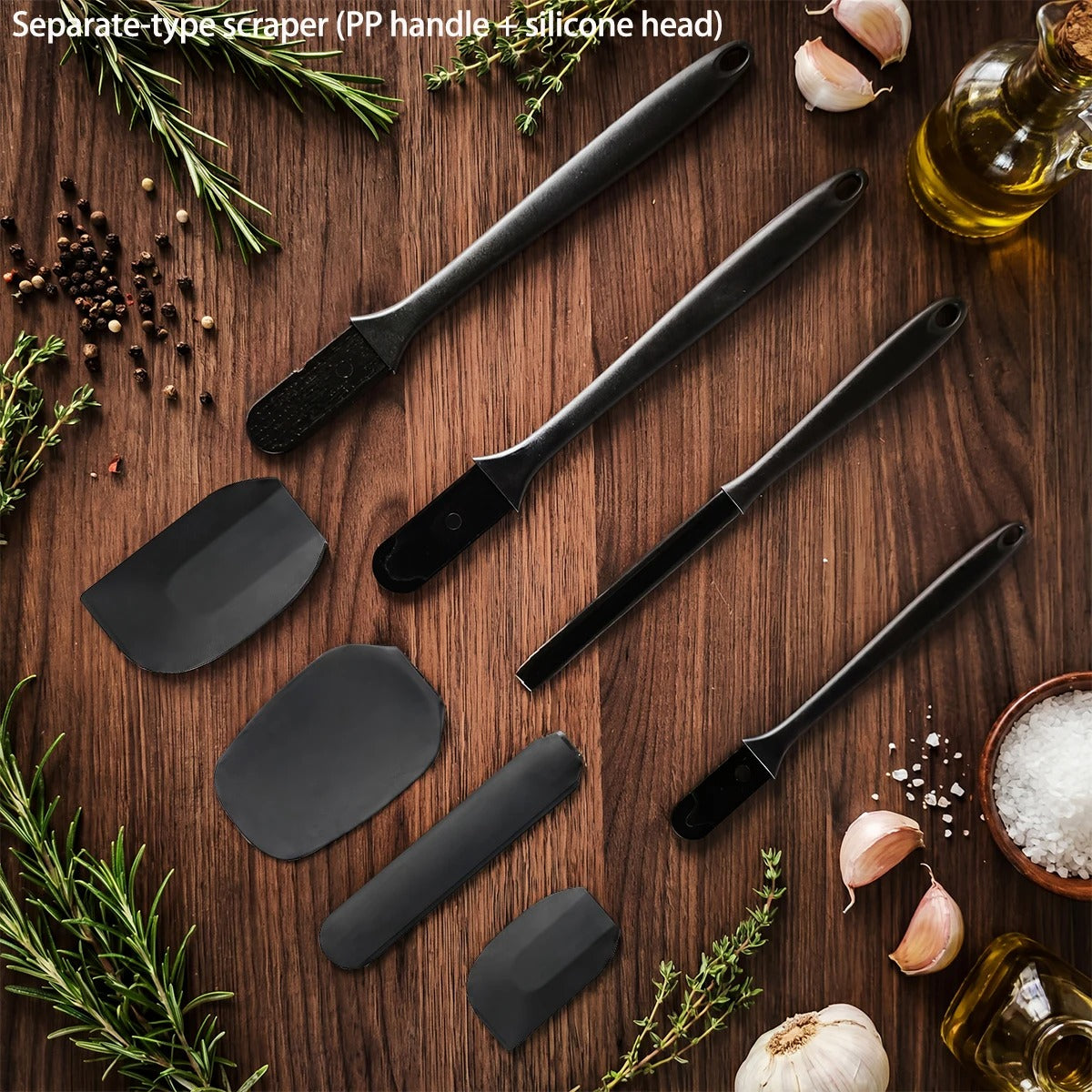 6-Piece Silicone Kitchen Utensil Set