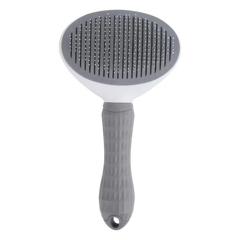 Self-Cleaning Pet Grooming Slicker Brush Comb