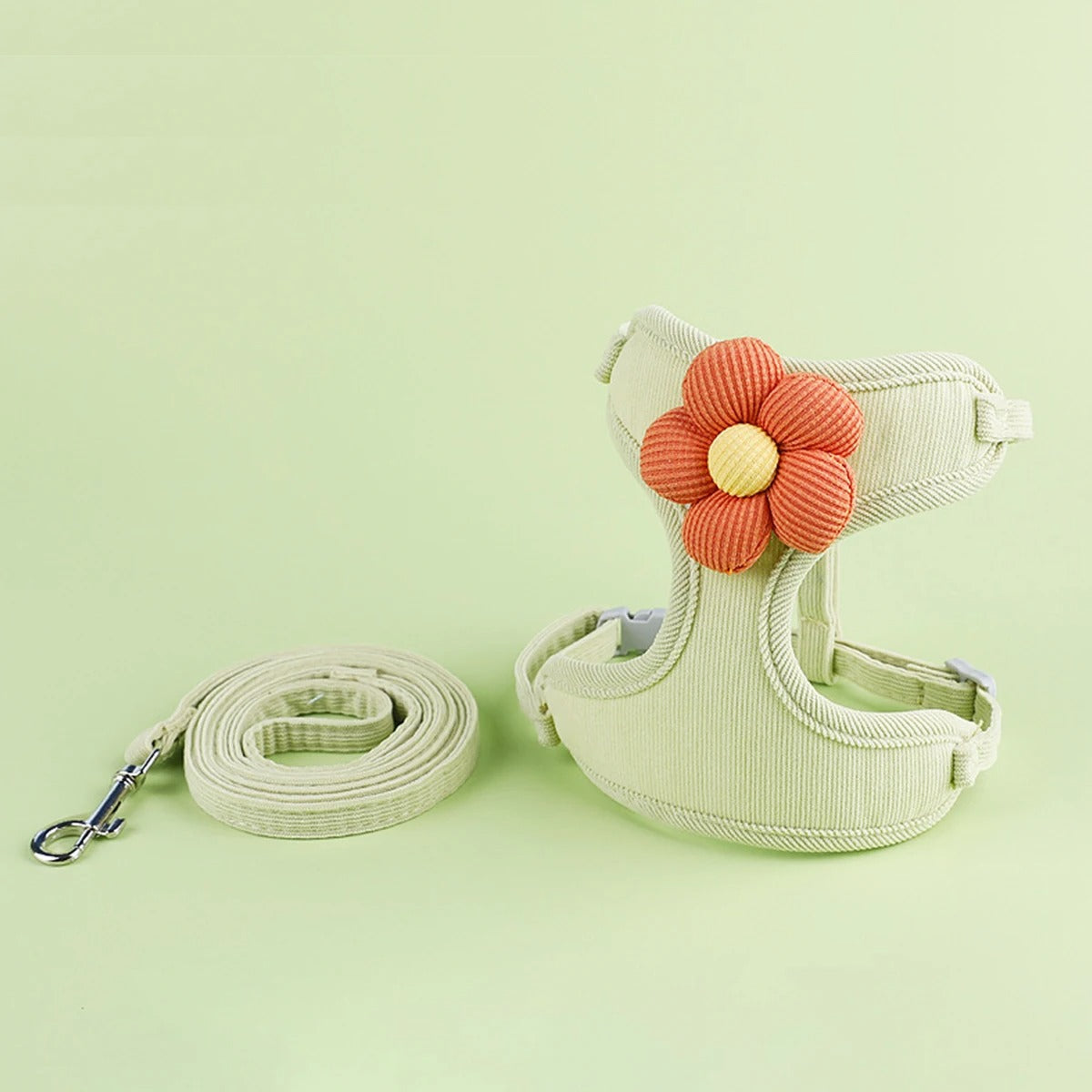 Adjustable Breathable Pet Harness Set