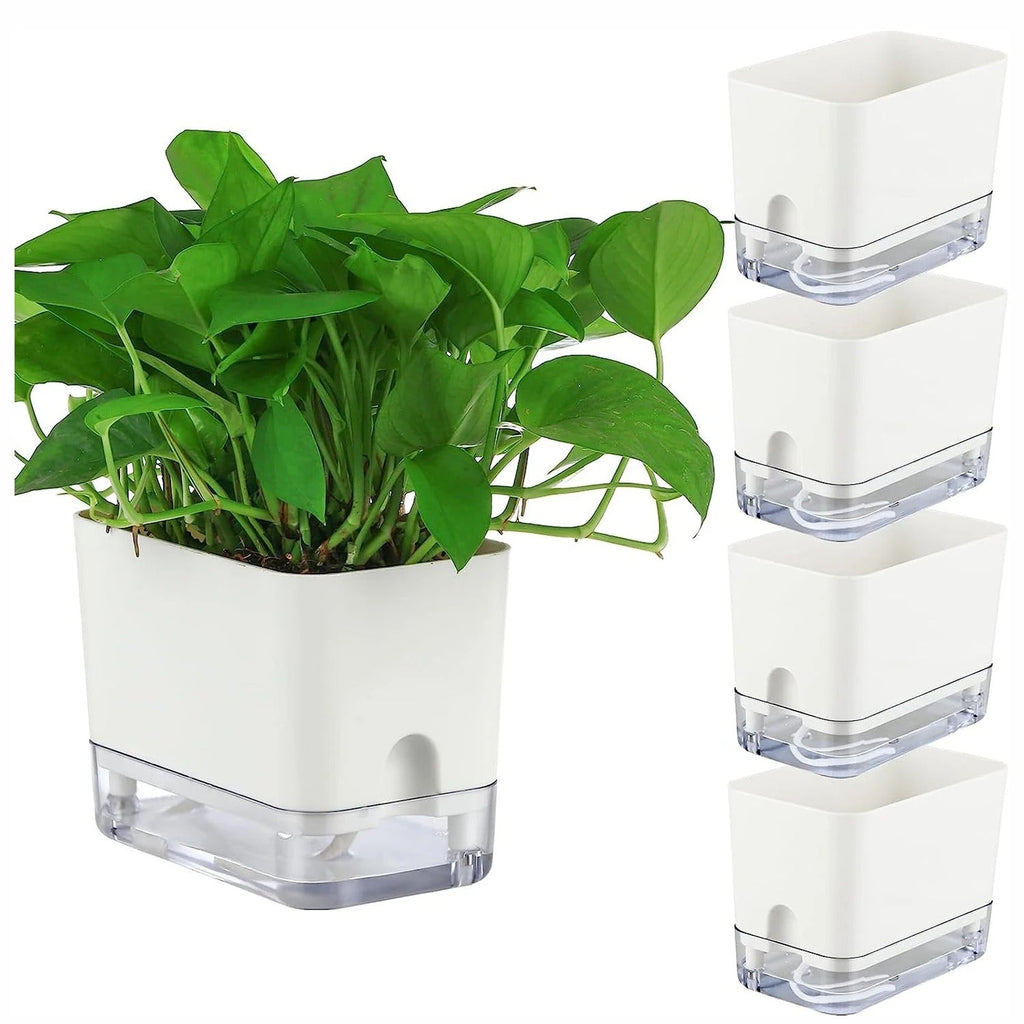 Self Watering Double Layer Plant Pot