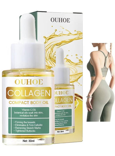 Collagen Lifting Body Oil, Beauty Women Tight Skin Review by Fatima Al Mansoori