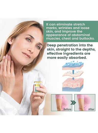 Collagen Lifting Body Oil, Beauty Women Tight Skin Review by Mariam Khalil