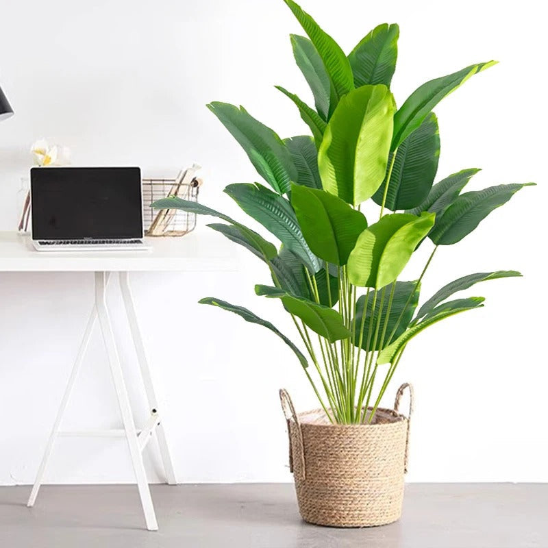 Artificial Tropical Palm Plant Decor