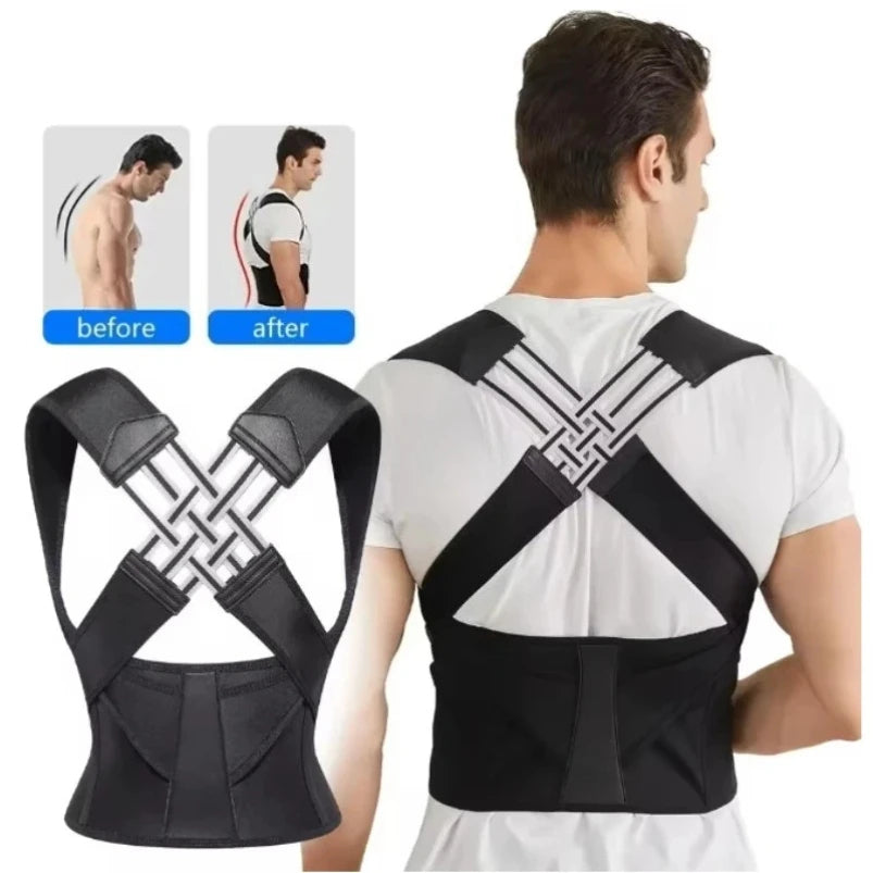 Back Pain Relief and Shoulder Support Comfort Fit Posture Corrector