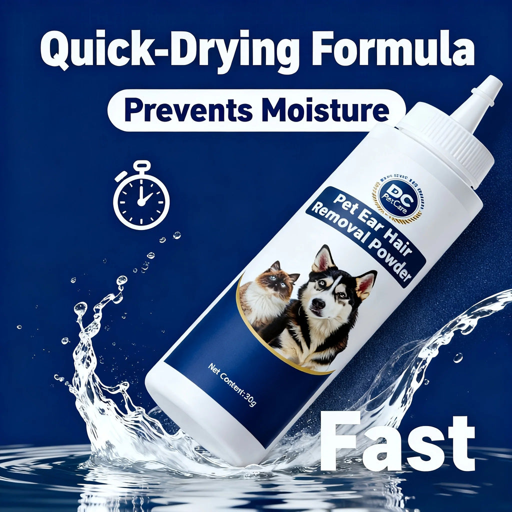 Pet Ear Hair Removal Cleaning Powder