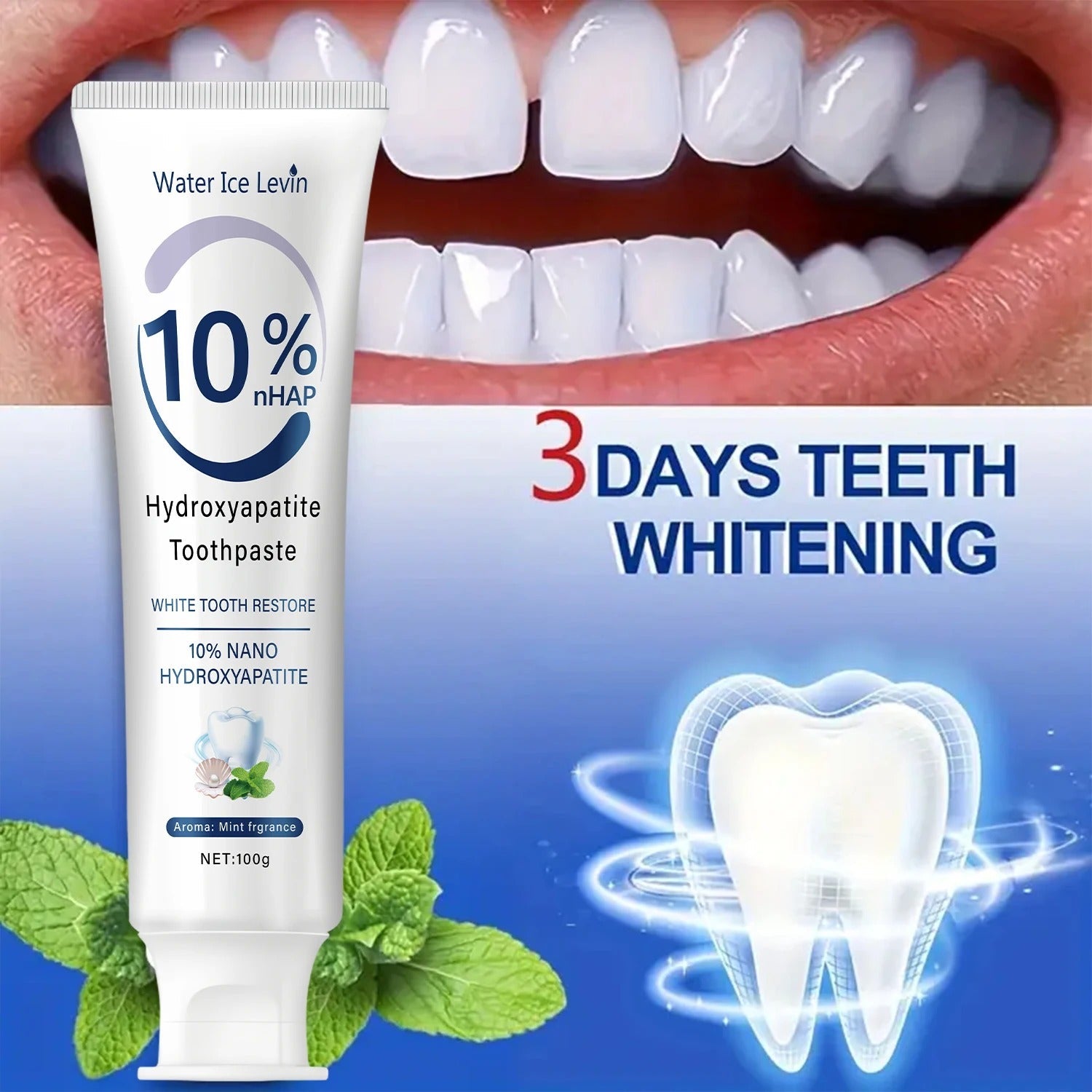 Nano Hydroxyapatite Whitening Toothpaste 100g