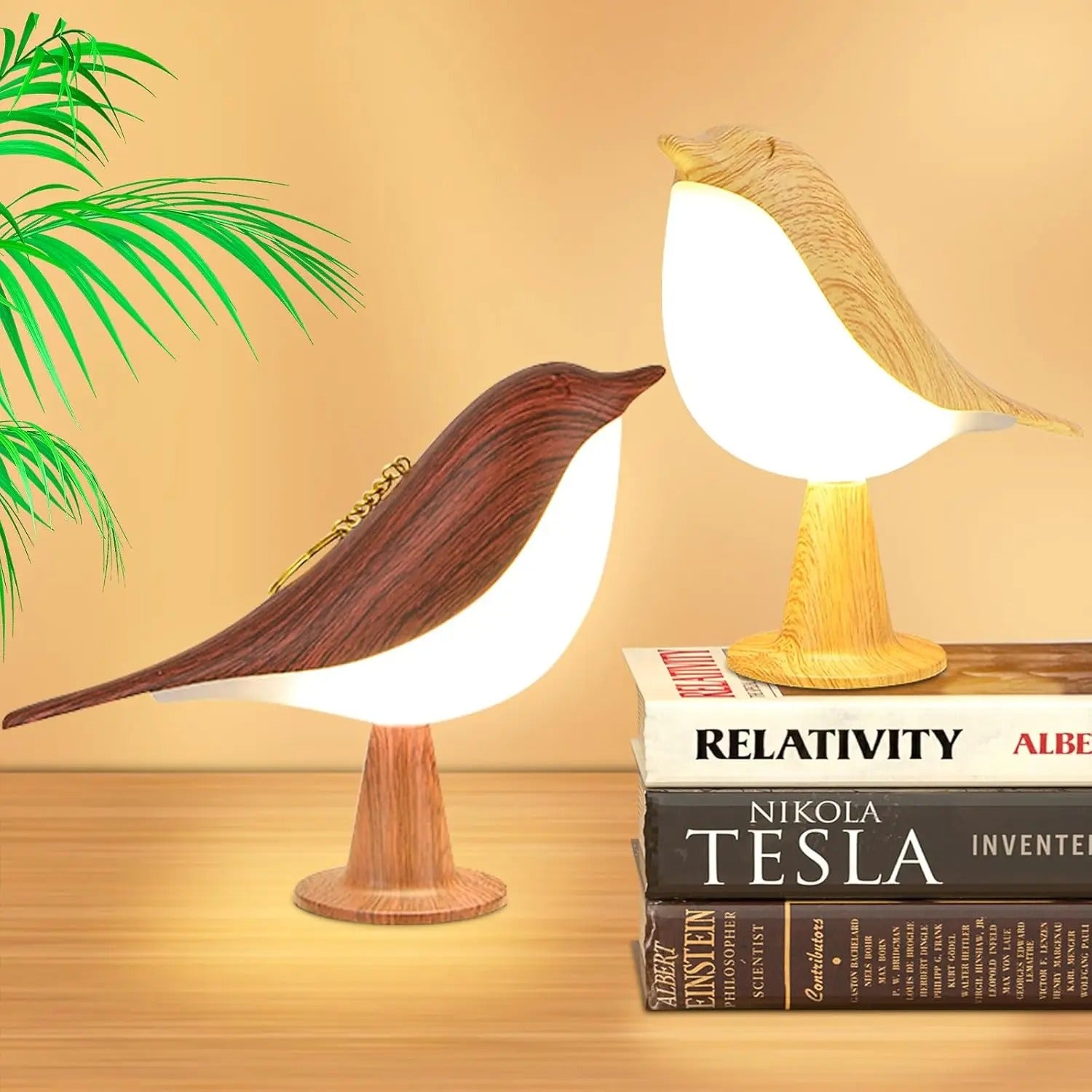 Rechargeable LED Touch Bird Table Lamp