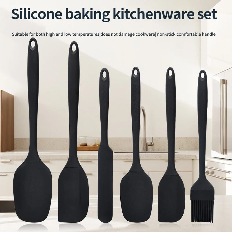 6-Piece Silicone Kitchen Utensil Set