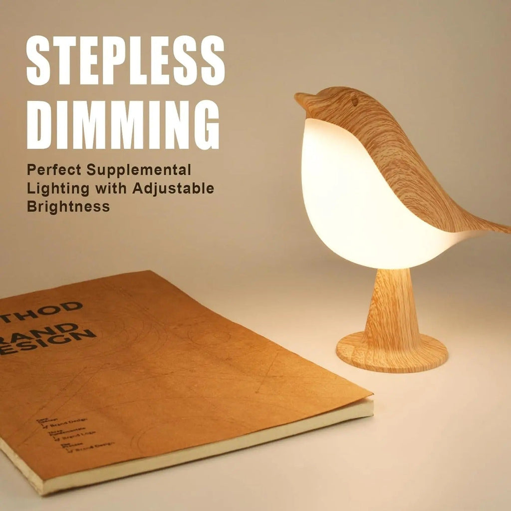 Rechargeable LED Touch Bird Table Lamp