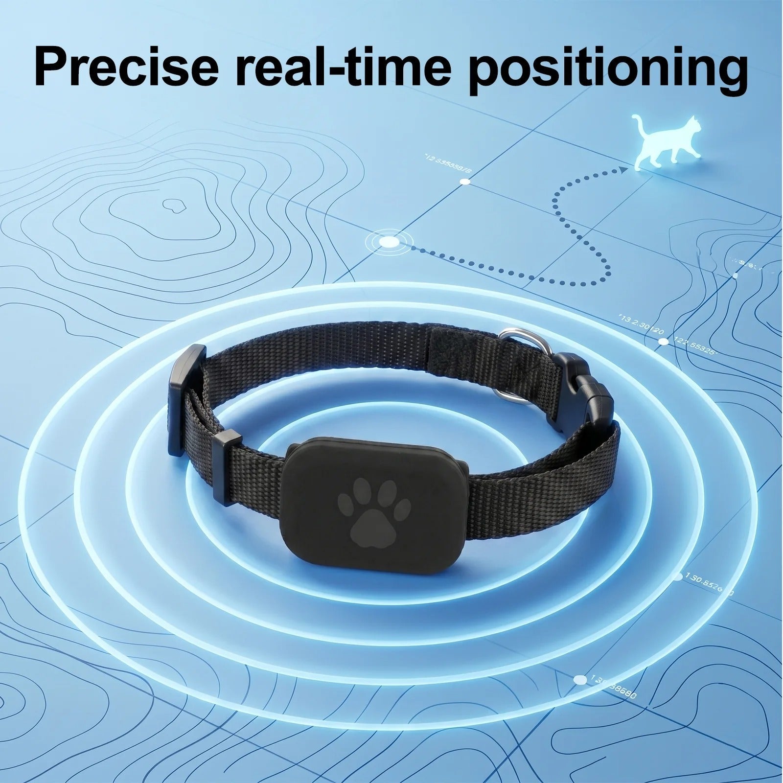 Waterproof GPS Pet Tracker Collar