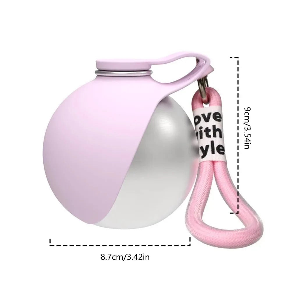 285ml Portable 2-in-1 Dog Water Bottle