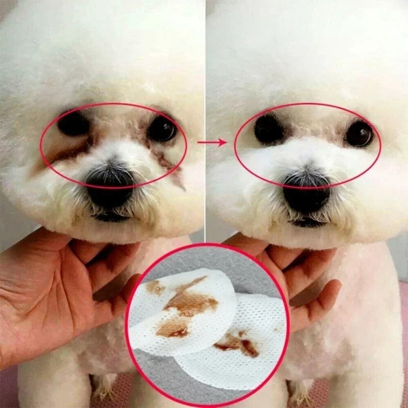 130PCS Gentle Pet Eye Cleaning Wipes Set