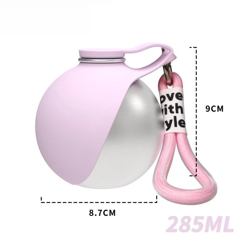285ml Portable 2-in-1 Dog Water Bottle