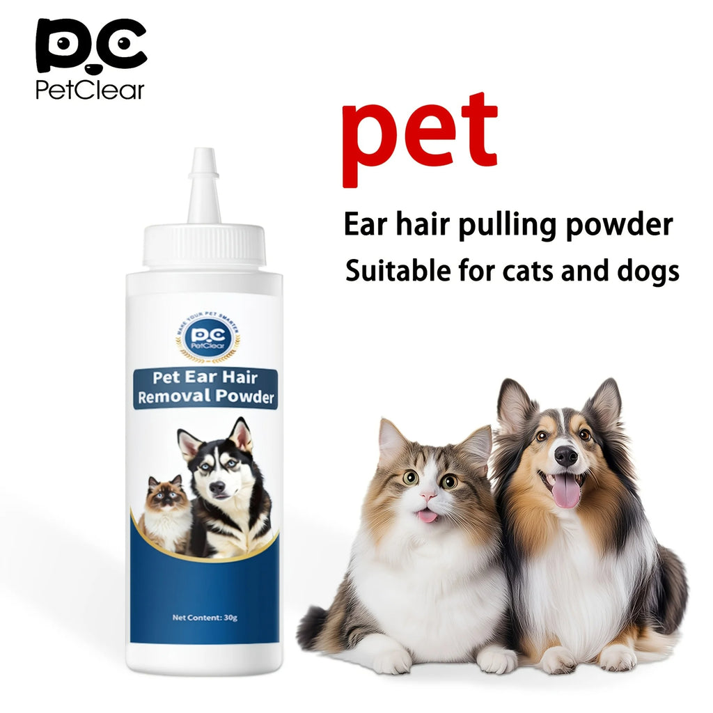 Pet Ear Hair Removal Cleaning Powder