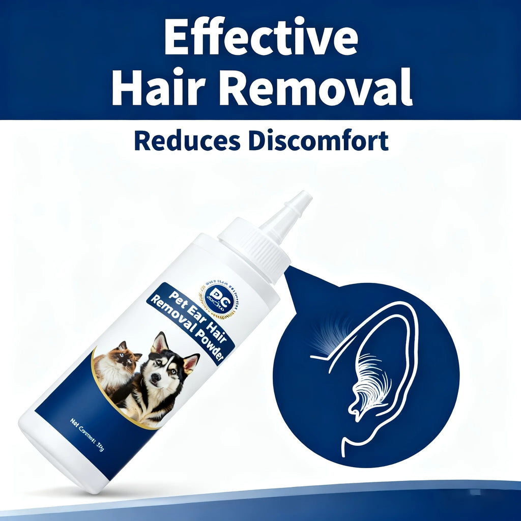 Pet Ear Hair Removal Cleaning Powder