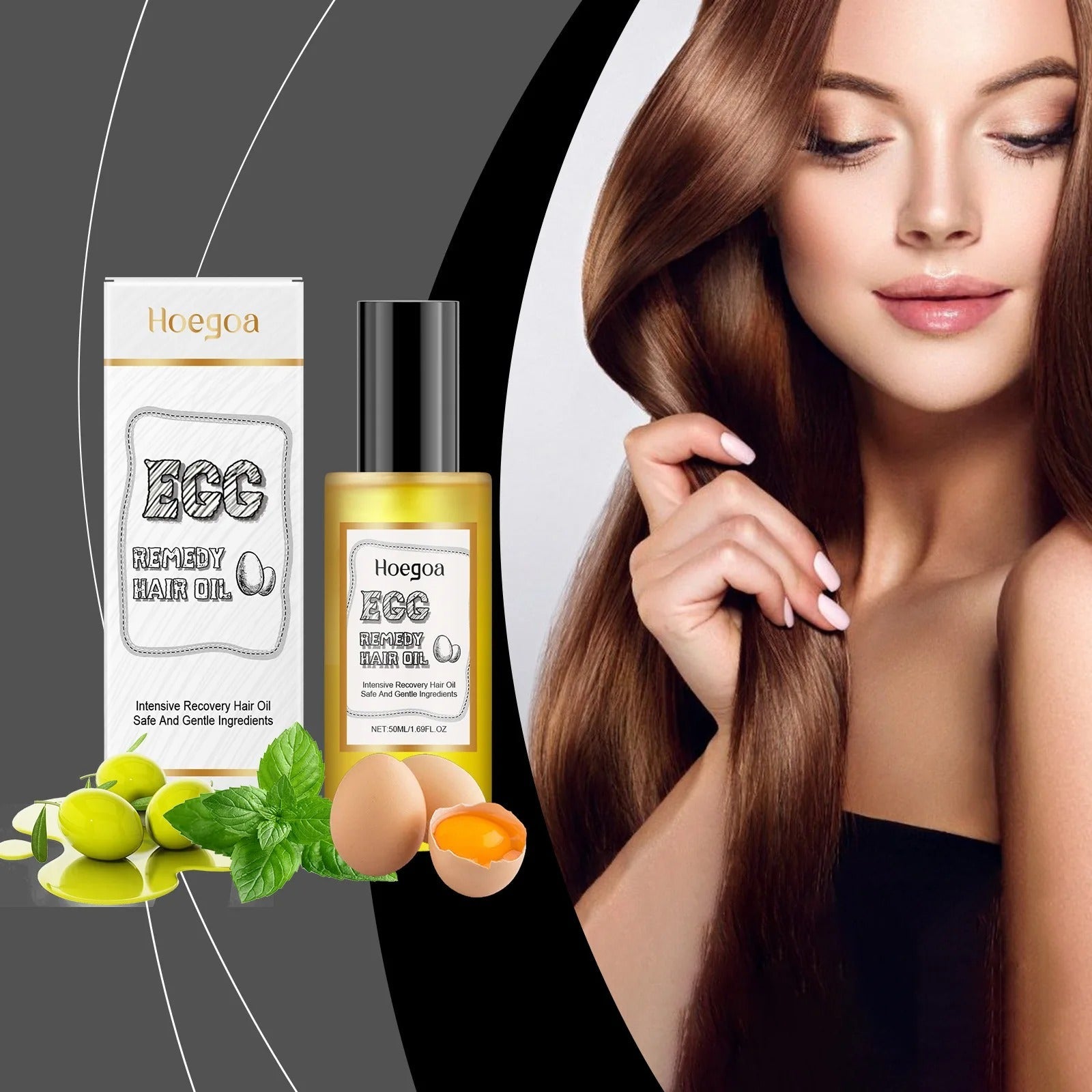 Egg Hair Oil Deep Repair Treatment