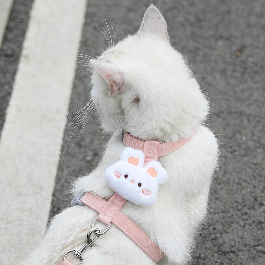 Adjustable Breathable Pet Harness Set