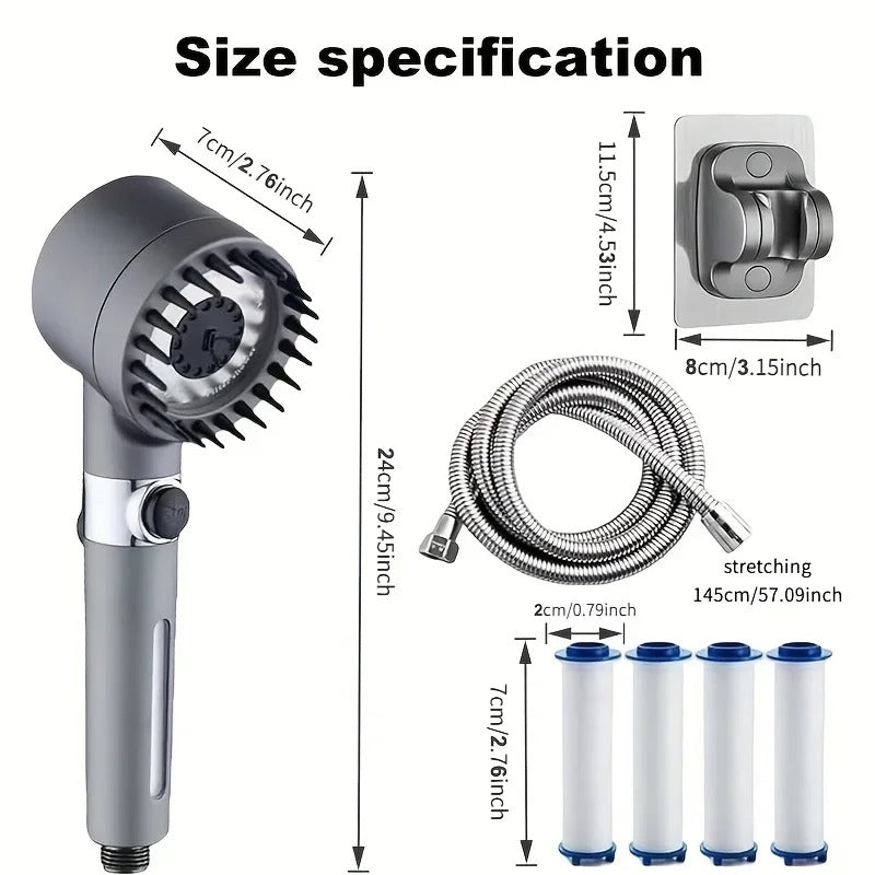 High-Pressure Filter Handheld Shower Head