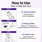 Numbuzin No.9 NAD+ Retinol Eye Cream for wrinkles & fine lines