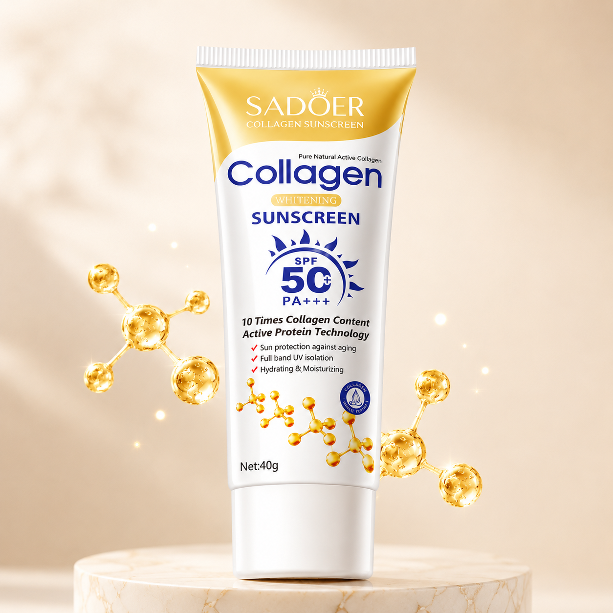 Collagen SPF50+ Sunscreen (40g)