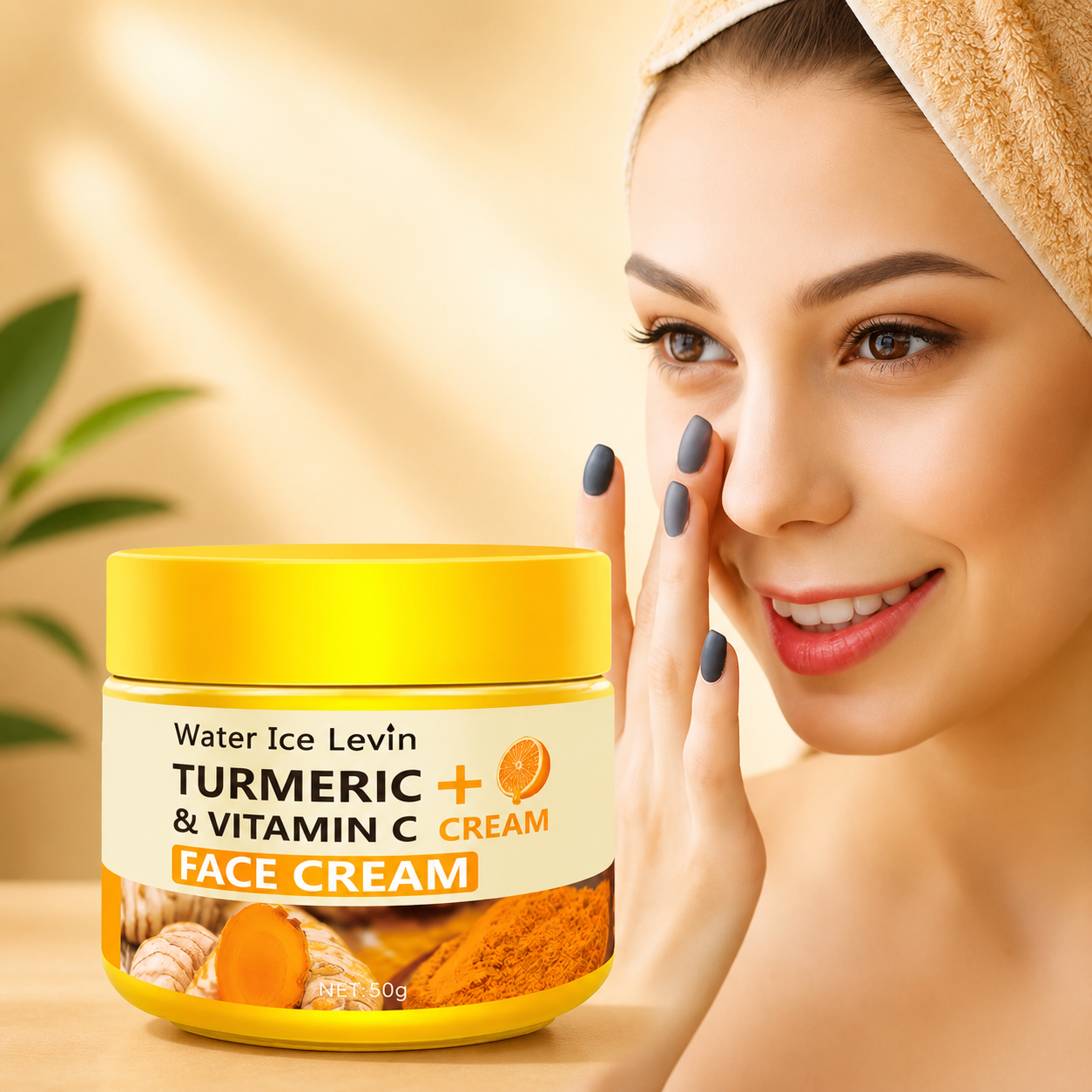 Turmeric Vitamin C Face Cream (50g)