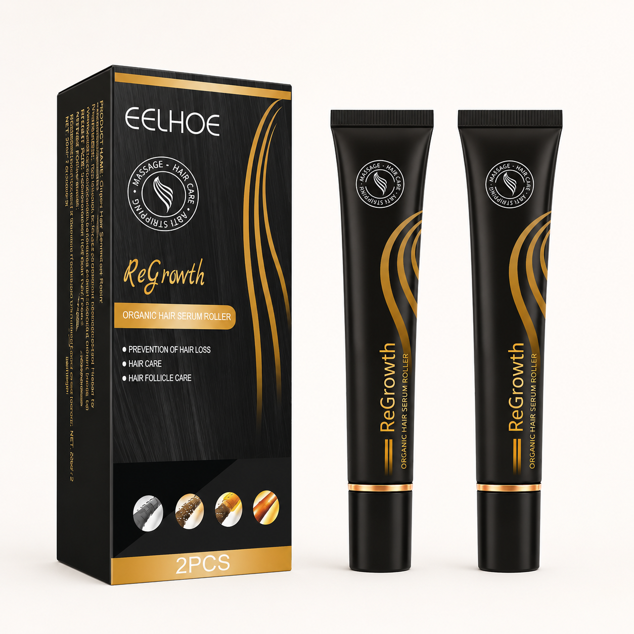 ELHOE Hair Growth Serum Roller (20ml)