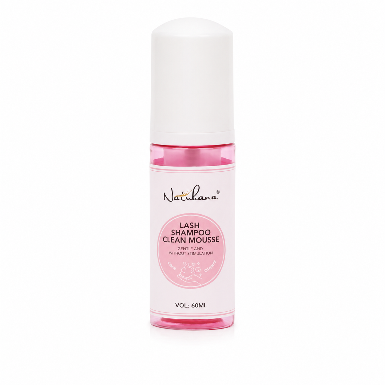NATUHANA Lash Cleansing Mousse.