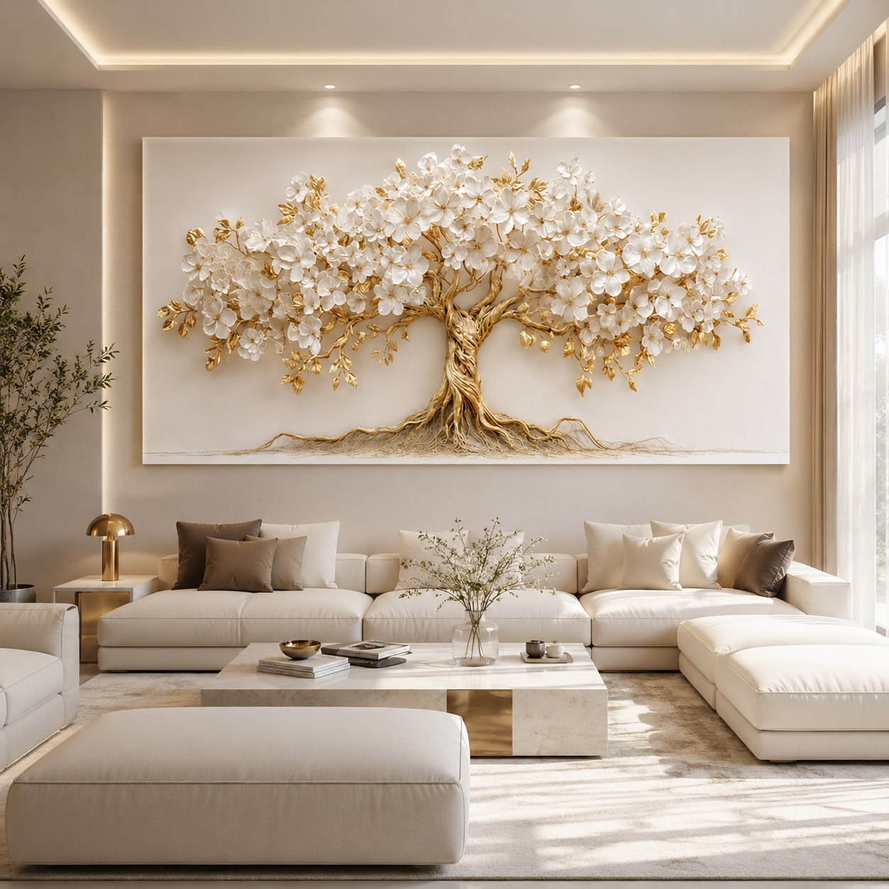 Nordic Tree Life Canvas Wall Art
