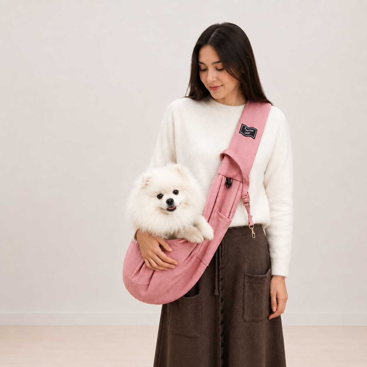 Lightweight Mesh Pet Carrier Bag