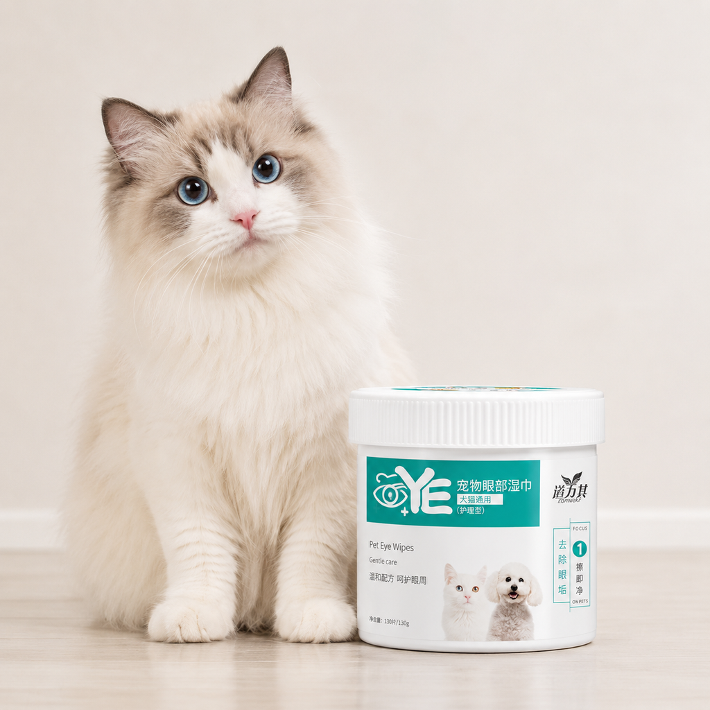 130PCS Gentle Pet Eye Cleaning Wipes Set