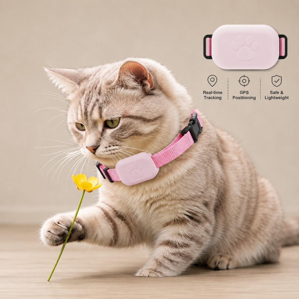 Waterproof GPS Pet Tracker Collar