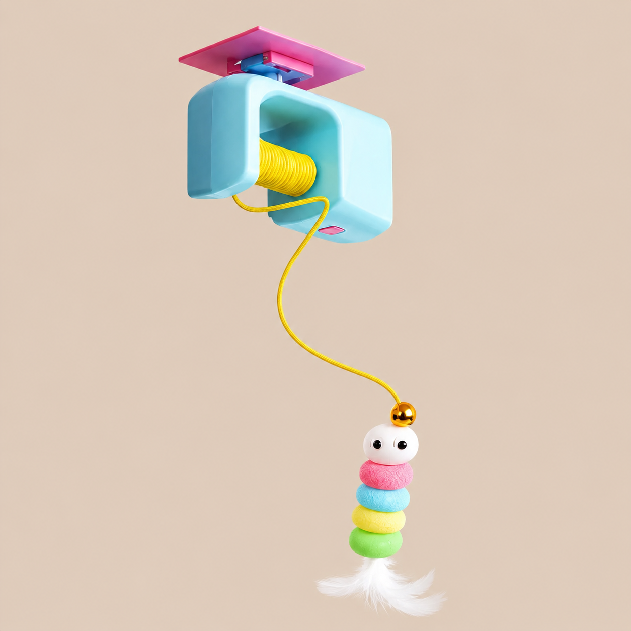 Automatic Interactive Feather Cat Toy