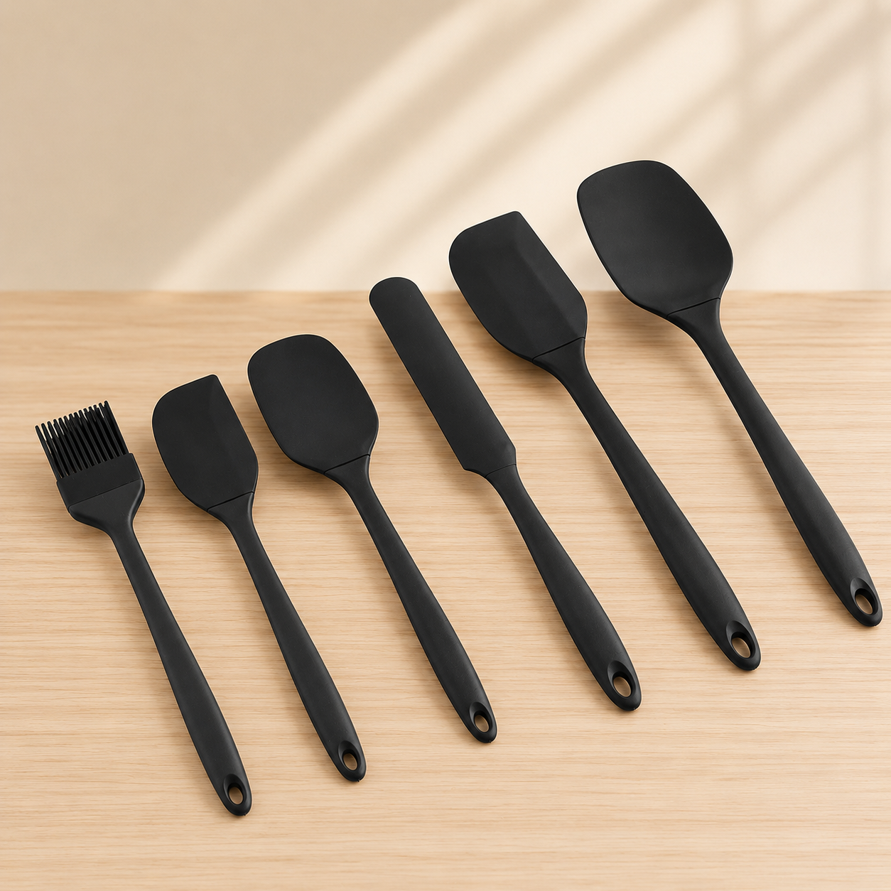 6-Piece Silicone Kitchen Utensil Set