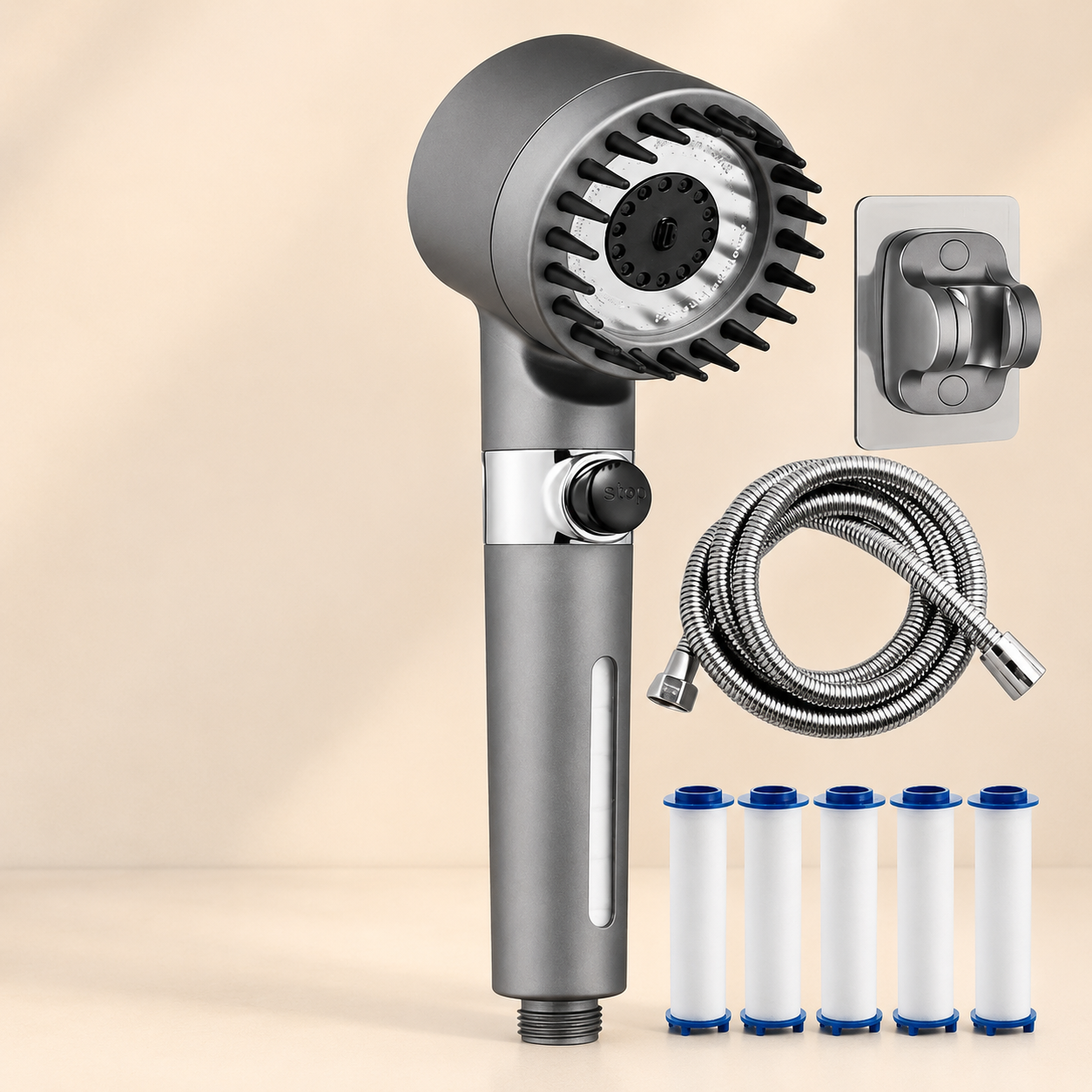 High-Pressure Filter Handheld Shower Head