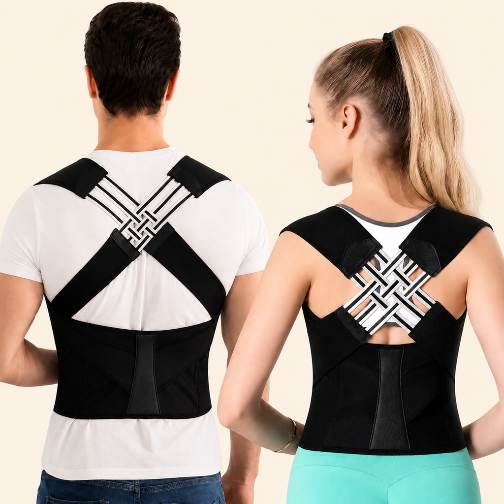 Back Pain Relief and Shoulder Support Comfort Fit Posture Corrector