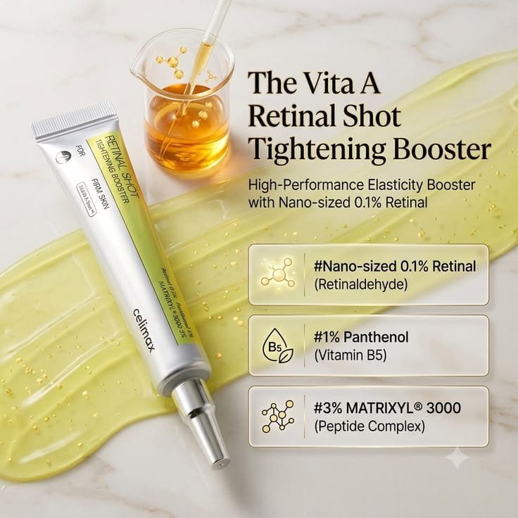 Korean Retinol Firming Serum Helps Reveal A Fresh, Radiant Looking Complexion