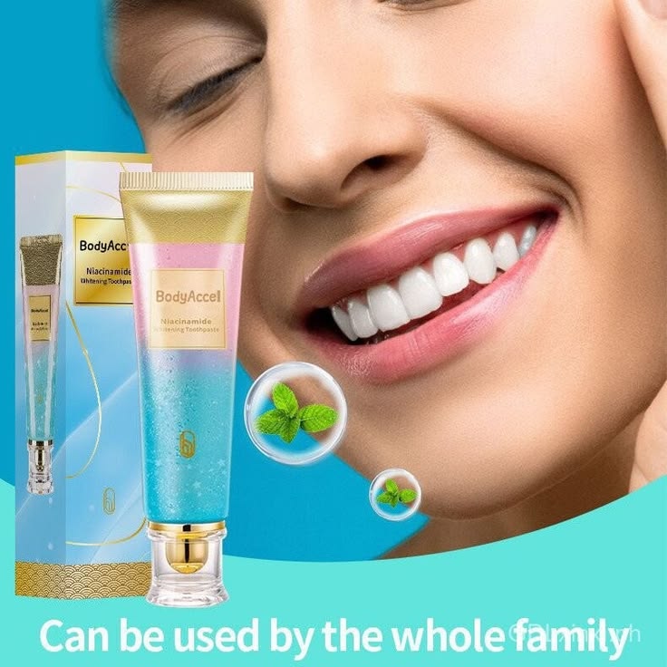 Niacinamide BrightSmile Toothpaste – Whitening, Stain Removal & Fresh Breath