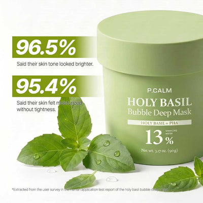 Holy Basil Bubble Deep Mask Review by Fatima Al Mansoori