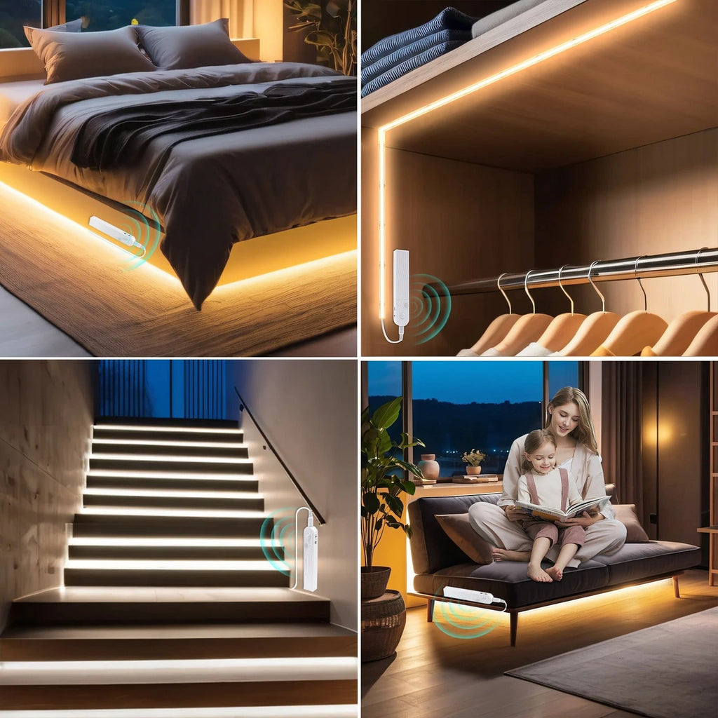 Motion Sensor COB LED Strip Light