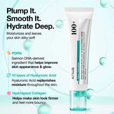 Anua PDRN + Hyaluronic Acid 100 Moisturizing Cream Review by Omar Al Shamsi