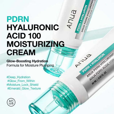 Anua PDRN + Hyaluronic Acid 100 Moisturizing Cream Review by Reem Al Falasi