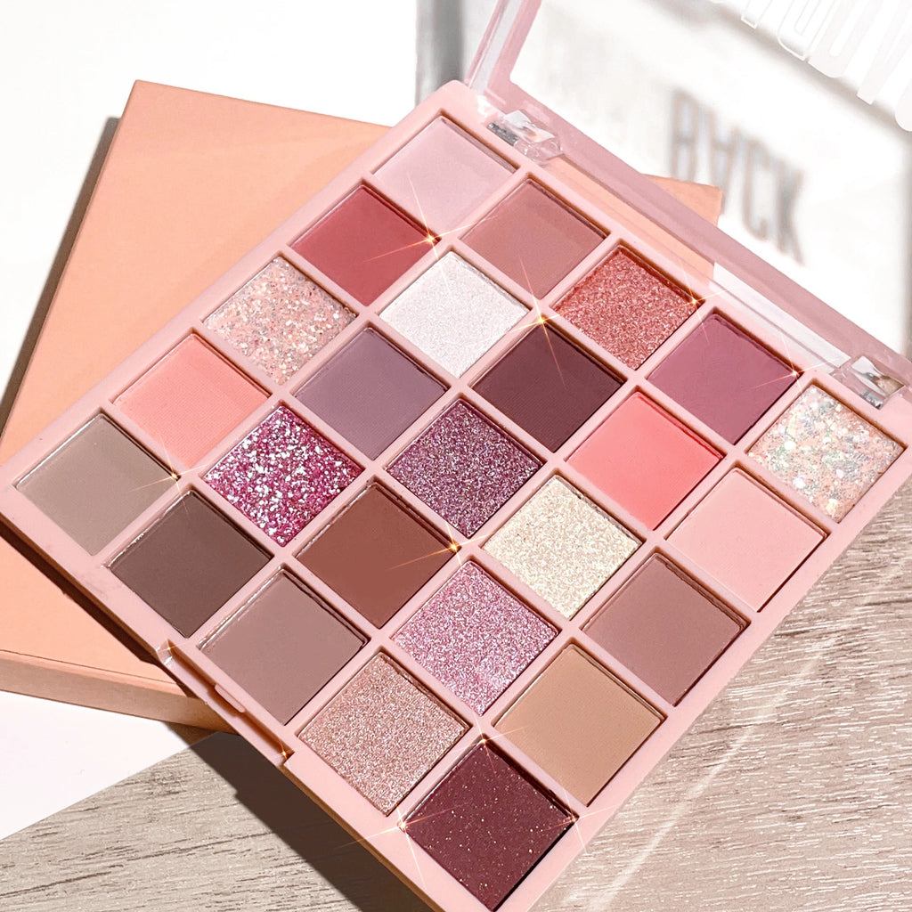 25-Color Oat Milk Tea Eyeshadow Palette