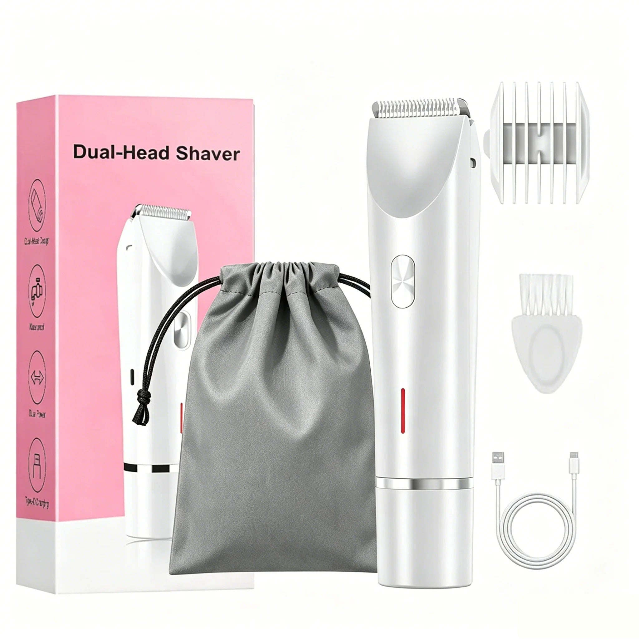 2-in-1 Electric Lady Shaver
