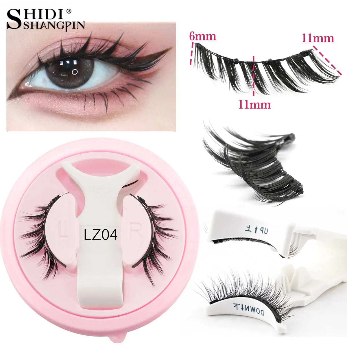 3D Mink Winged False Eyelashes