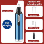 Rechargeable 2-in-1 Nose & Facial Hair Trimmer