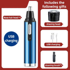 Rechargeable 2-in-1 Nose & Facial Hair Trimmer