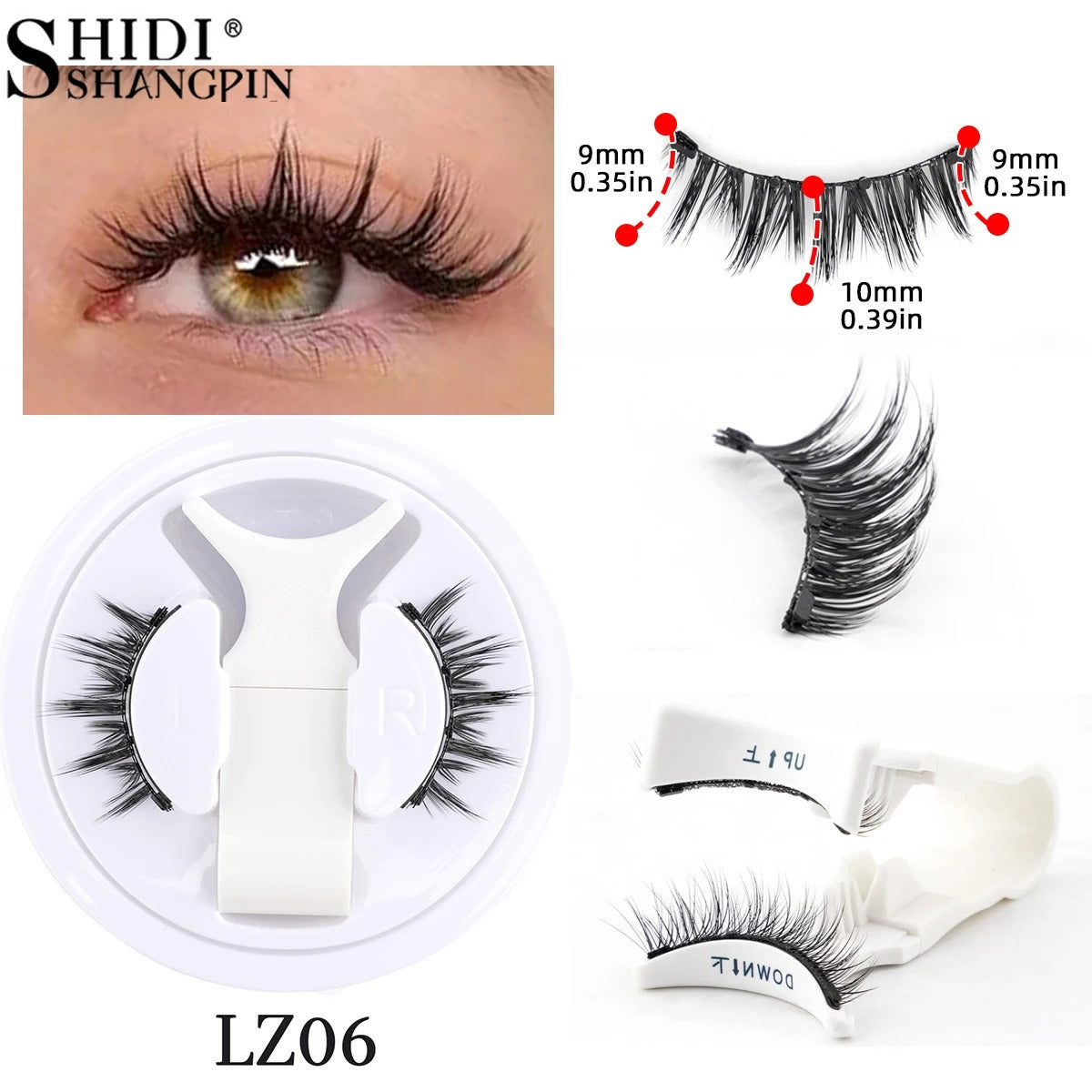 3D Mink Winged False Eyelashes