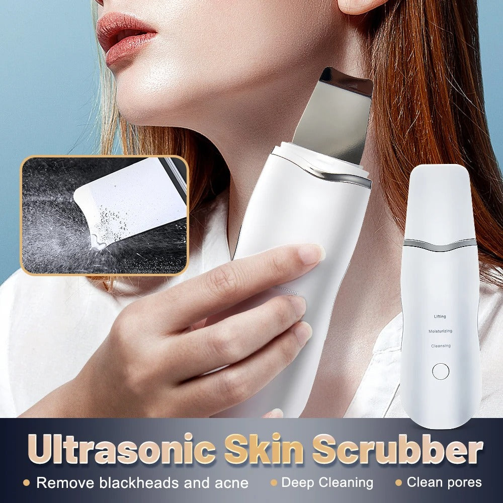 Ultrasonic Skin Scrubber & Pore Cleaner