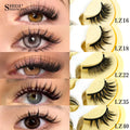 3D Mink Winged False Eyelashes